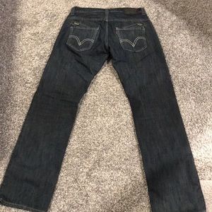 Mens blue jeans levi